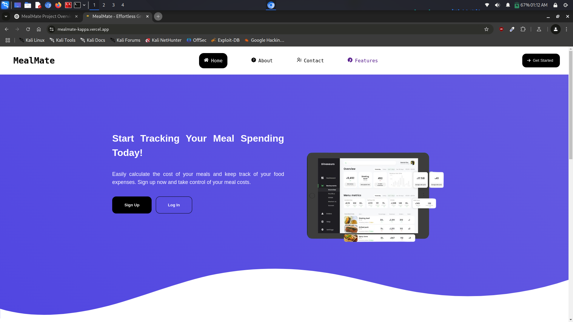 MealMate screenshot 1