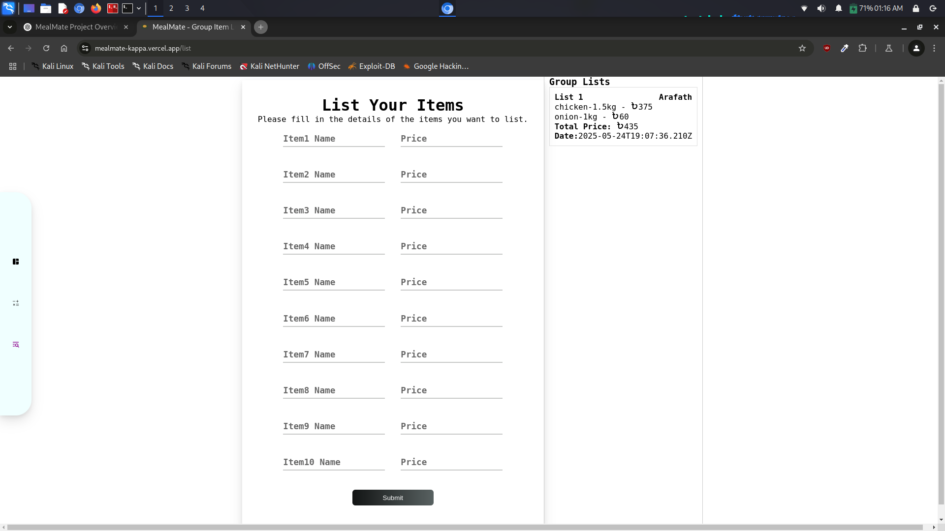 MealMate screenshot 6