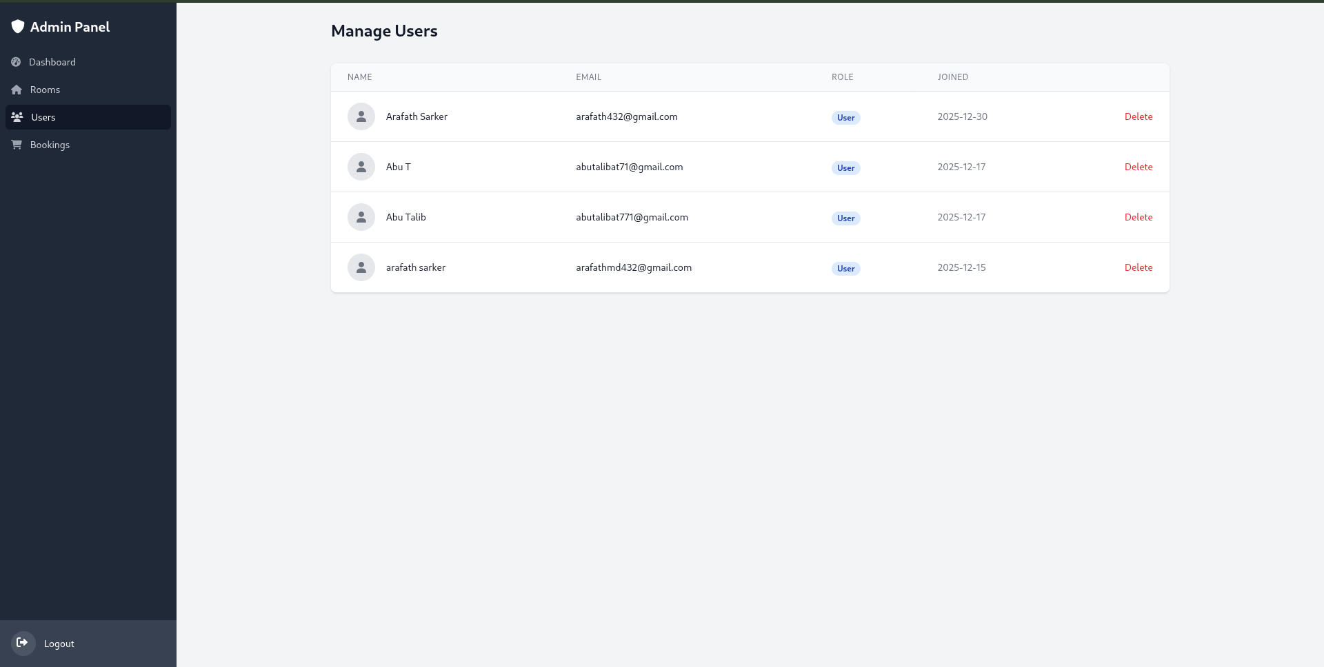 RoomFinder screenshot 2
